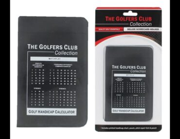 Deluxe Scorecard Holder